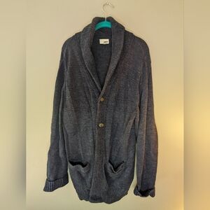 Sonoma XL Blue Button Down Sweater